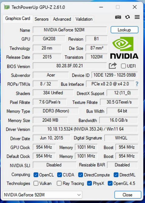 Ноутбук Acer Aspire E5-573G Київ - зображення 10