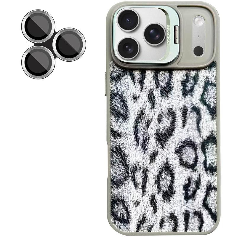 Чехол TPU+PC Wild Leopard with MagSafe and Lens для Apple iPhone 17 Pro Max (6.9") Херсон - зображення 4