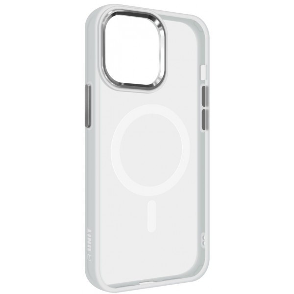 Чохол ArmorStandart Unit MagSafe для iPhone 15 Pro Max Matte Clear Silver (ARM69350) (Код товару:366 Харків - зображення 1