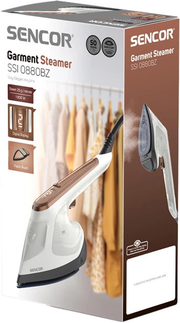 Отпариватель ручной Sencor SSI0880BZ 1800 Вт белый Киев - изображение 9