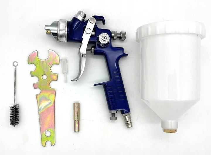 Краскопульт для покраски авто HVLP 1,4мм, верх. п/б 600мл AUARITA H-827B-1.4 Харків - зображення 6