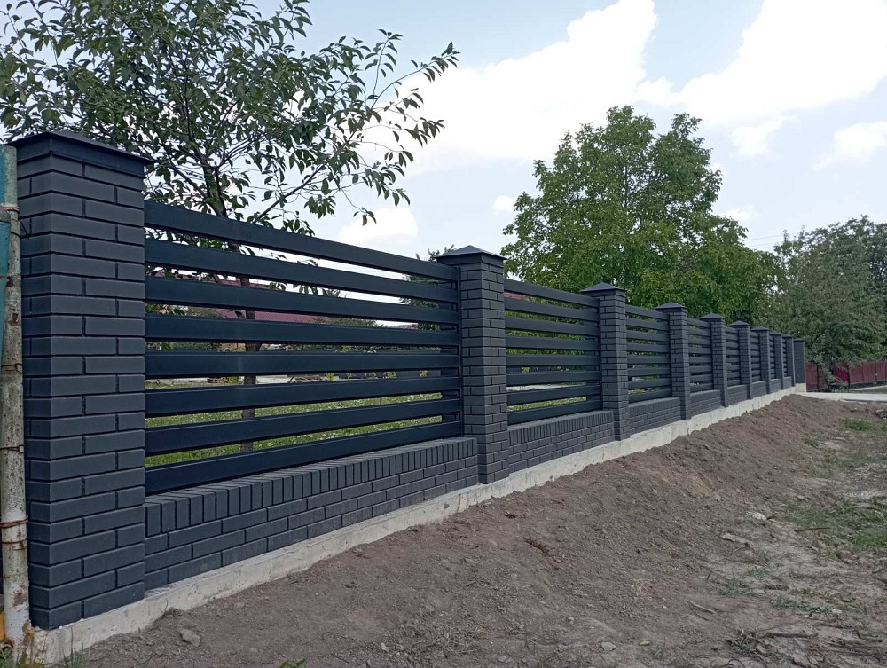 "Сучасний металевий паркан - огорожа Ранчо від виробника " Херсон - изображение 12