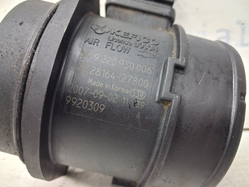 Датчик расхода воздуха Kia Sorento BL 2.5 DIESEL D4CB 2002 (б/у) Киев - изображение 4