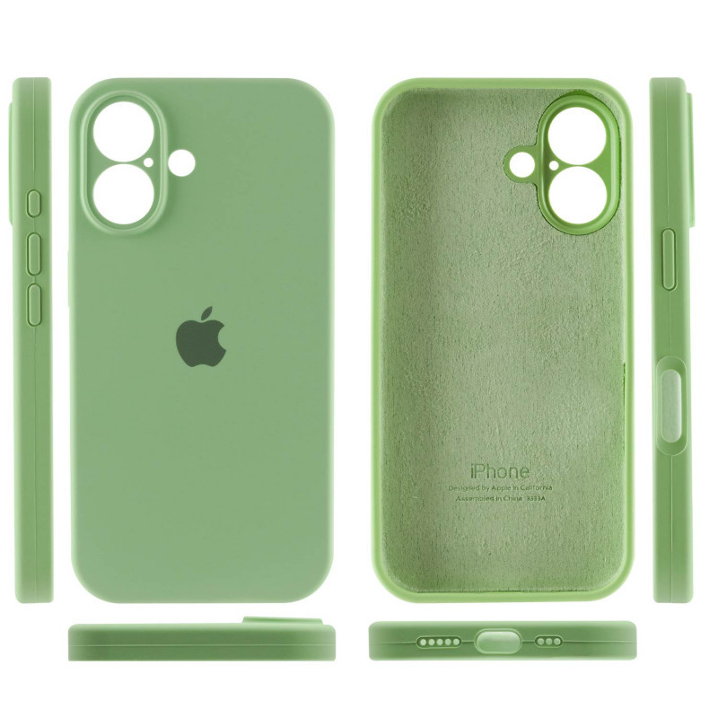 Чехол Silicone Case Full Camera Protective (AA) для Apple iPhone 16 Plus (6.7") Херсон - зображення 10