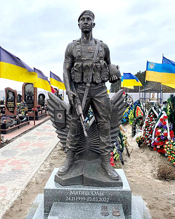 Індивідуальні пам'ятники для героїв на замовленя. Київ - зображення 7