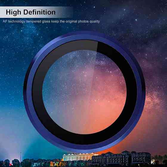 Защитное стекло Metal Classic на камеру (в упак.) для Apple iPhone 15 Pro (6.1") / 15 Pro Max (6.7") Херсон