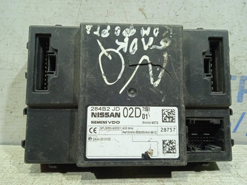 Блок комфорта Nissan Qashqai 2006-2013 284B2JD (Арт. 19001) Київ - зображення 1