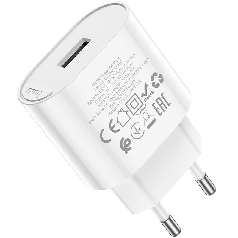 СЗУ Hoco C109A Fighter 10.5W (1USB-A) Херсон - изображение 5
