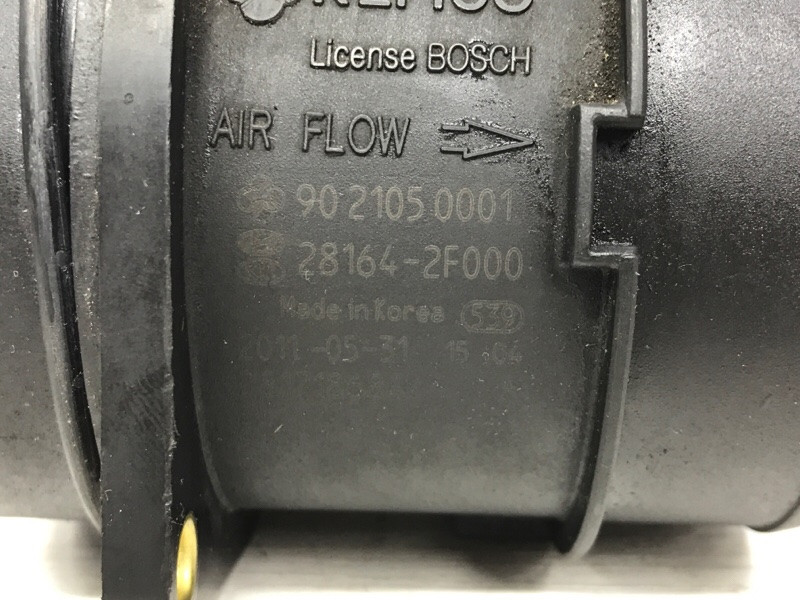 Датчик расхода воздуха Kia Sorento XM 2.2 DIESEL D4HB 2009 (б/у) Киев - изображение 3