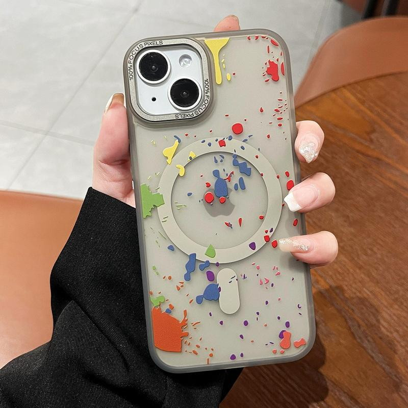 Чехол TPU+PC Flush with MagSafe для Apple iPhone 14 (6.1") Херсон - изображение 2