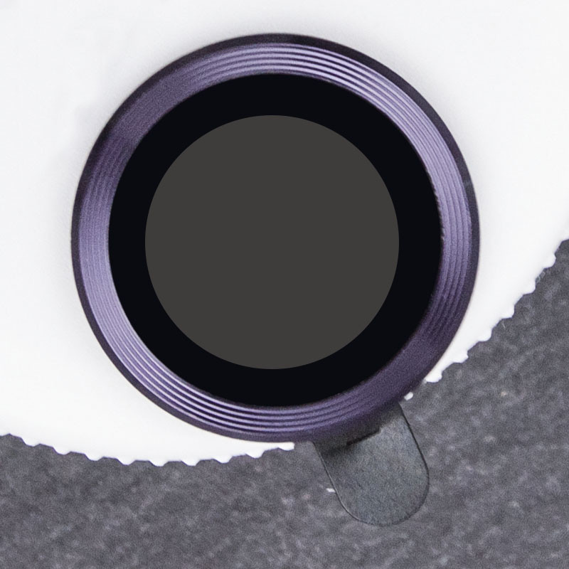 Защитное стекло Metal Classic на камеру (в упак.) для Apple iPhone 14 Pro (6.1") / 14 Pro Max (6.7") Херсон - зображення 2