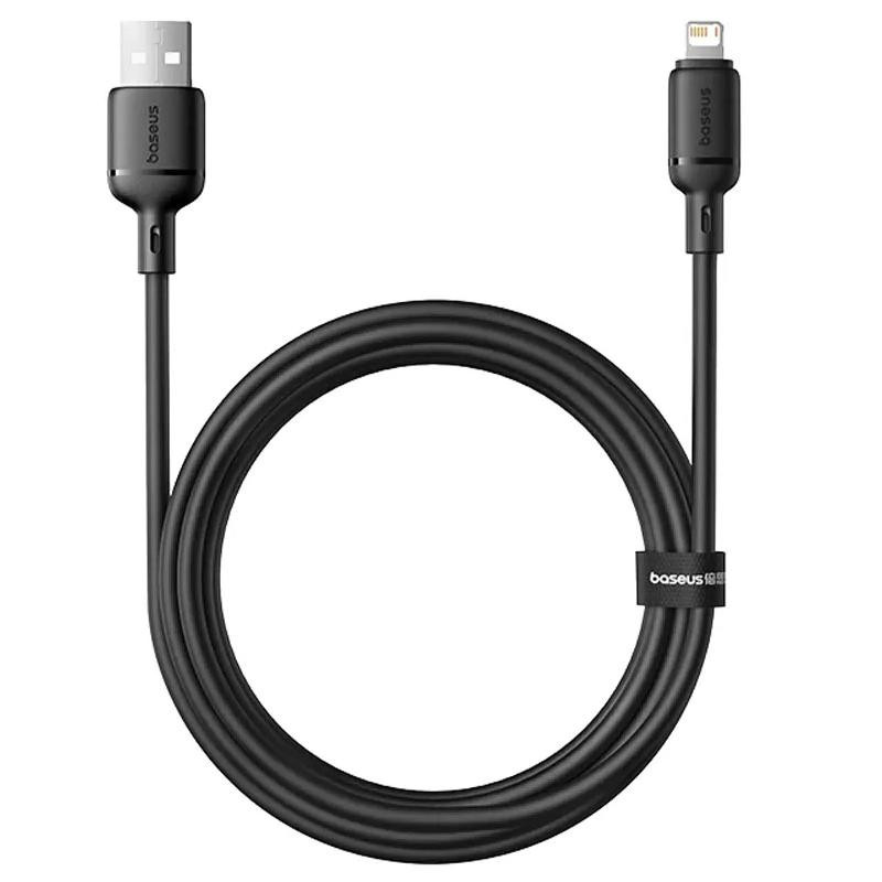 Дата кабель Baseus Foamed Silicone USB to Lightning 2.4A (1m) (E04269) Херсон - изображение 4