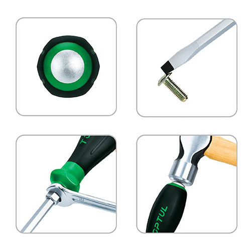 Отвертка шлицевая 10.0x200мм (с шестигранником ударная) TOPTUL FAGF1020 Харьков - изображение 2