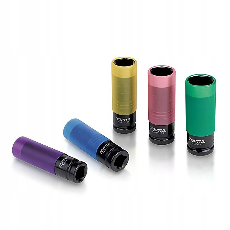 Набор головок для литых дисков TOPTUL 1/2" 5ед. Pro-Series GDAI0503 Харьков - изображение 3