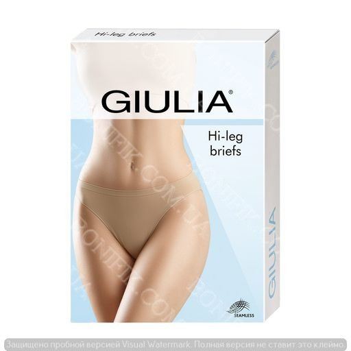 Женские бесшовные бежевые трусы Hi-Leg Briefs Кривой Рог - изображение 1