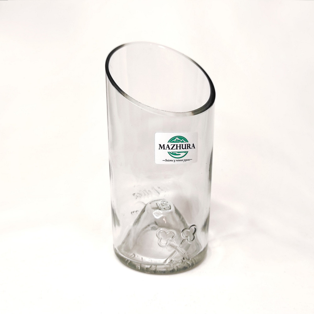 Ваза скляна Mazhura Vine MZ-710798 16х7 см Киев - изображение 1