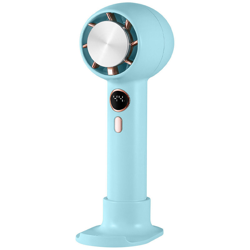 Портативный вентилятор YL007 with Display с подставкой для телефона 2000mAh Херсон - изображение 1