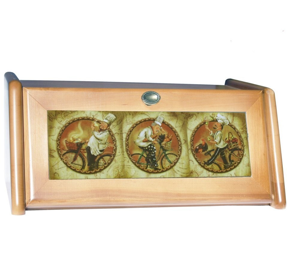 Хлібниця Мажура Повар MZ-681918 40.5х27.5х18 см Київ - зображення 1