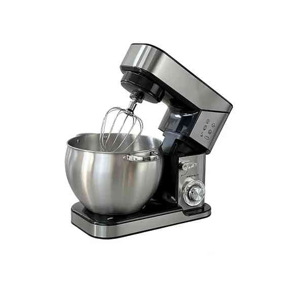 Кухонная машина Grunhelm GKM1110S 2000 Вт серебристая Київ