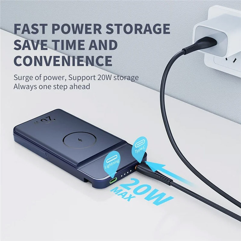 Портативное ЗУ Power Bank JJT-MP01 2in1 20W с БЗУ+iWatch 10000 mAh Херсон - зображення 4