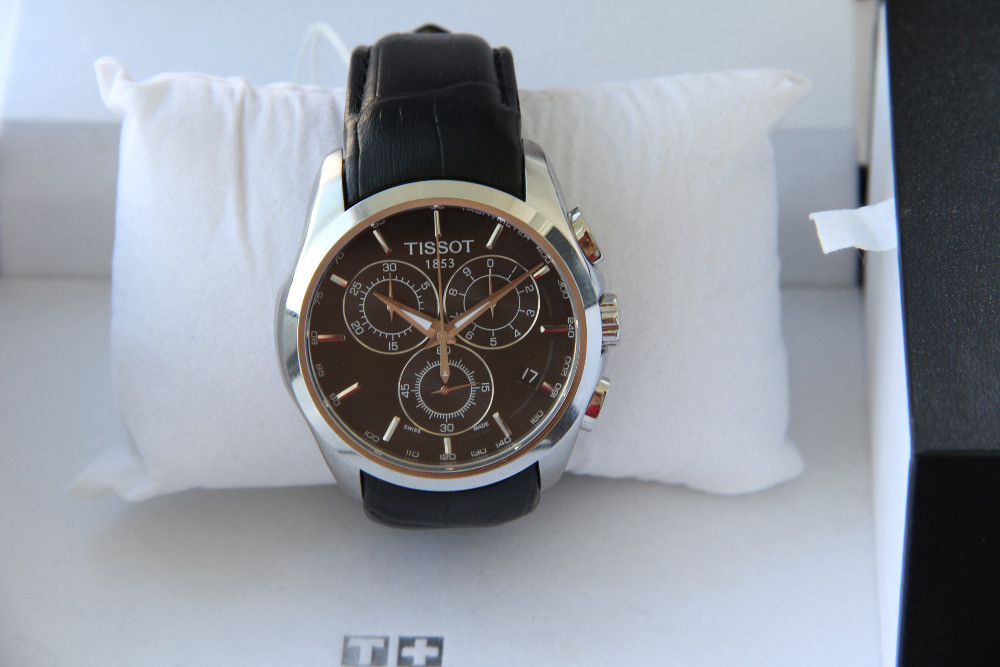 часы TISSOT COUTURIER T035.617 ремешок, браслет (НОВЫЕ) Киев - изображение 1