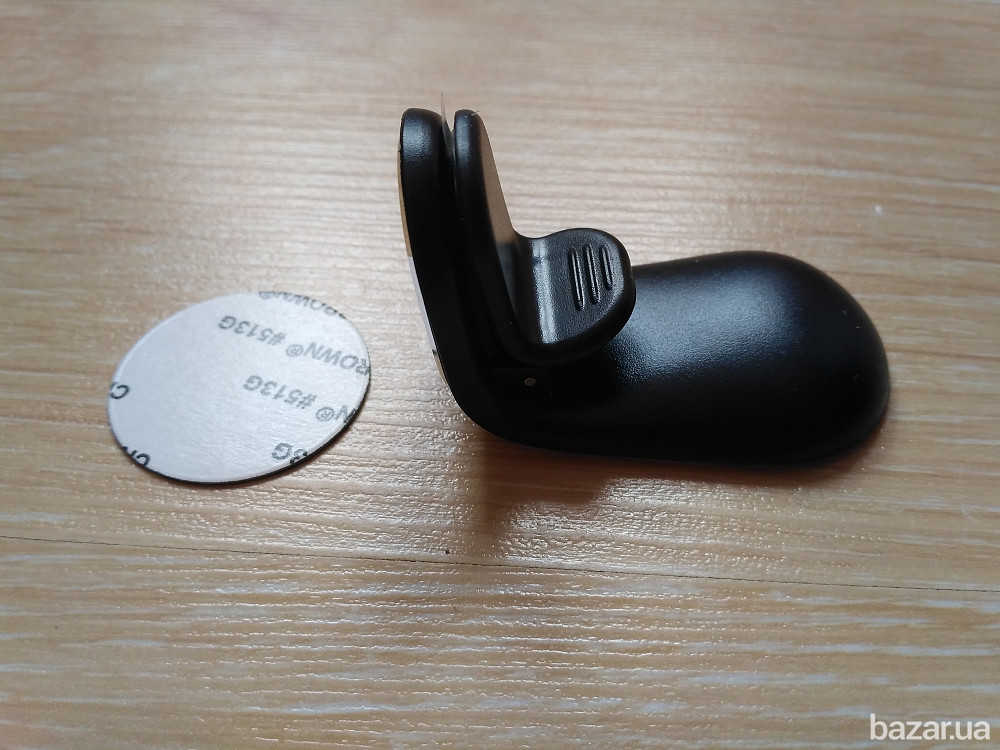 Магнитный Чёрный держатель для телефона в авто на решетку воздуховода Борисполь - изображение 2