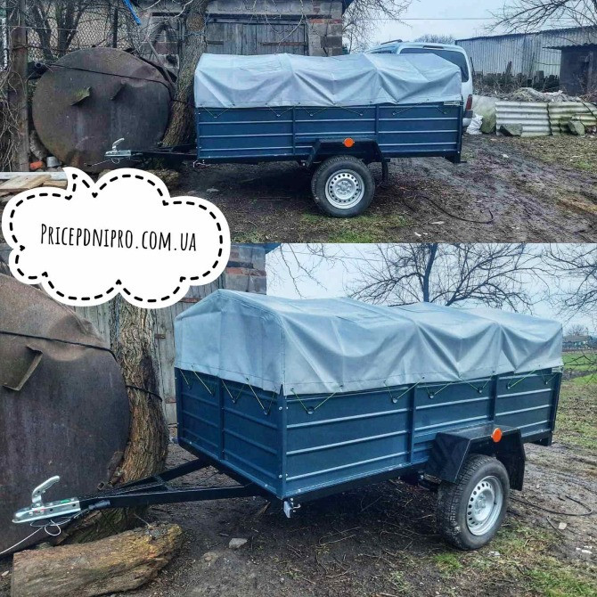 Новий причіп від виробника "Дніпро" 300х150х50 посилений та інші Пирятин - зображення 2