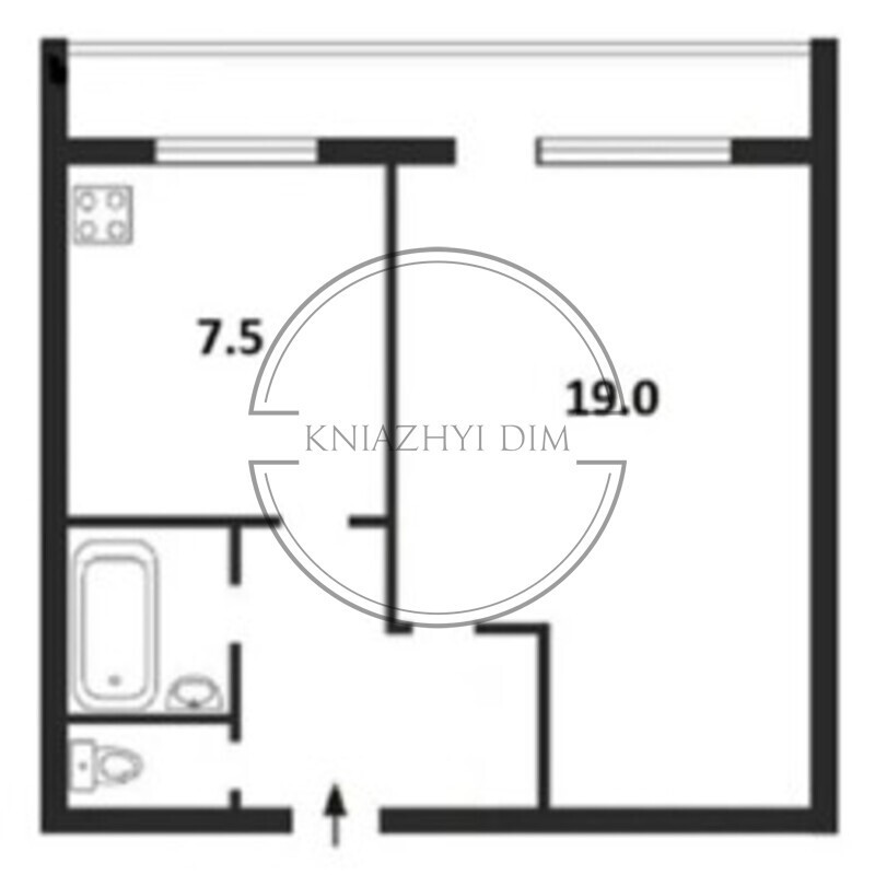 Оренда 1 км.кв. Русанівська набережна,20 м. Лівобережна, код 11202647 Київ - зображення 11