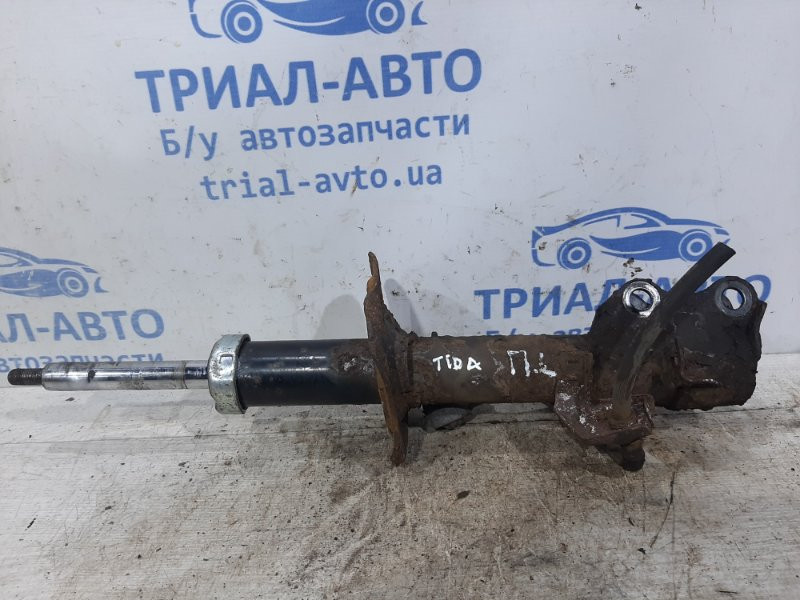 Амортизатор передний левый Nissan Tiida C11 1.6 БЕНЗИН HR16 2004 (б/у) Киев - изображение 4