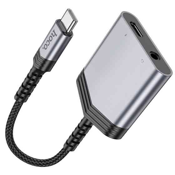 Переходник Hoco LS39 Type-C to Type-C + 3.5mm Херсон