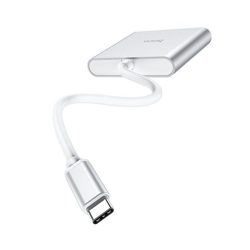 Переходник HUB Hoco HB14 Type-C to USB3.0+HDMI+PD Херсон - зображення 2