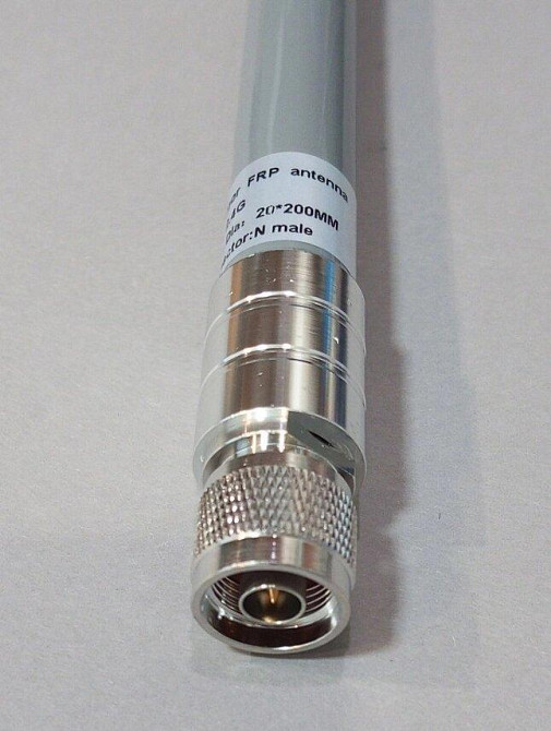 Антенна 2130-2560MHz 6dBi, до 100W, длина 20 см, всенаправленная, N-male (штырь), Смотрите графики К Днепр - изображение 4