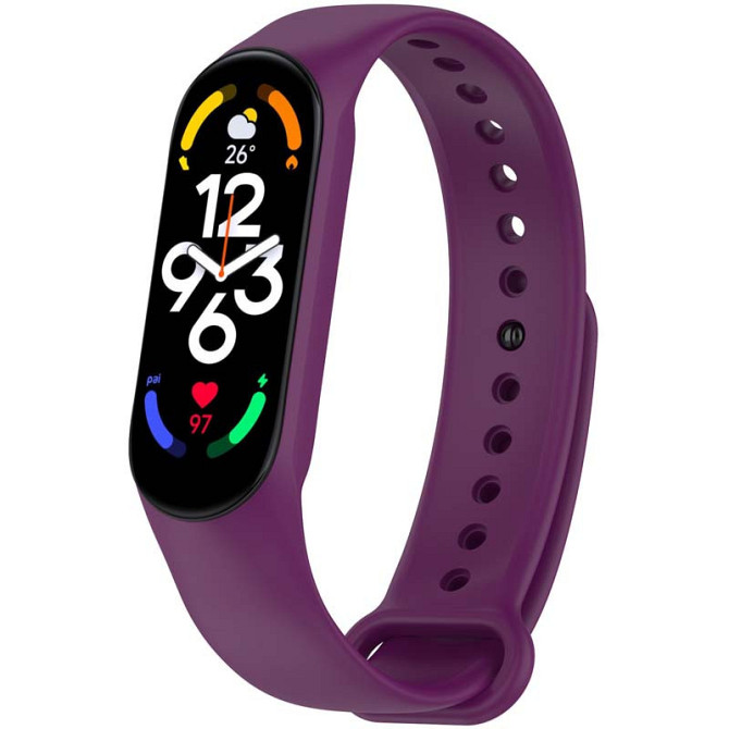 Силиконовый ремешок для Xiaomi Mi Band 7/6/5/4/3 Херсон - зображення 1
