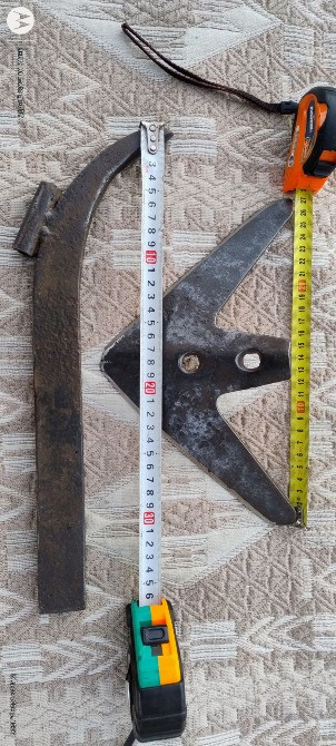 Лапа культиватора,долото з трубкою.Виробництво срср. Лисянка - зображення 1