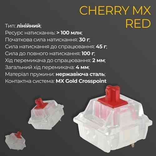 Клавиатура компьютерная проводная Ducky One 3 Mini Cherry MX Red RGB White UA DKON2161ST-RUAPXPWWWSC Київ
