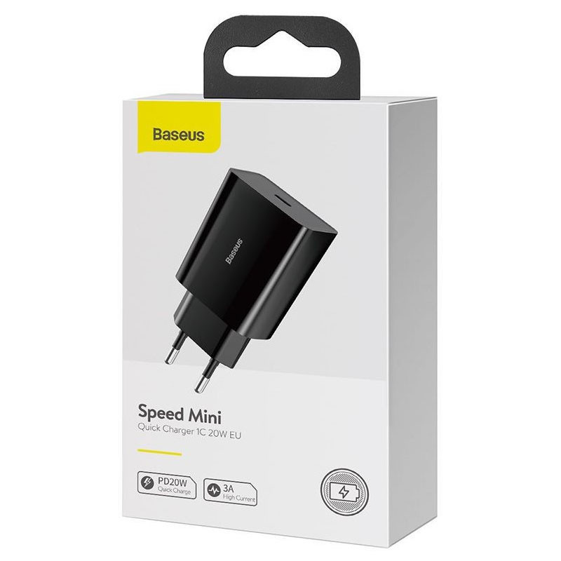 СЗУ Baseus Speed Mini Quick Charger 20W (1USB-C) (CCFS-S) Херсон - зображення 5