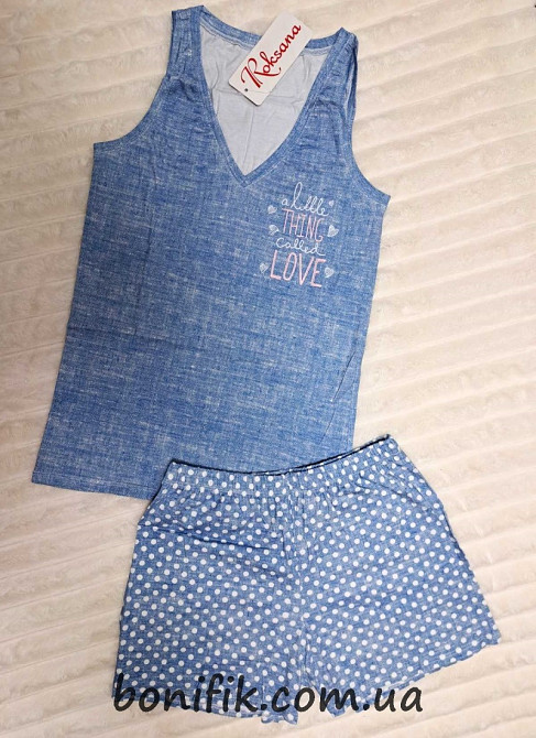 Женский комплект пижамы "Dominica" (арт. 1027) Кривой Рог - изображение 3