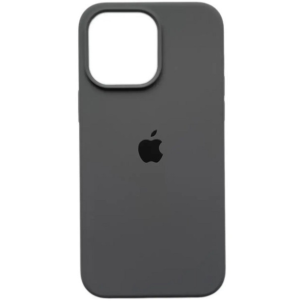 DM Чохол Silicone Case для iPhone 15 Pro Max Charcoal Gray Харків - зображення 1