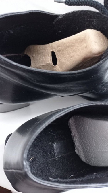 Туфли ботинки ботильоны демисезон утеплённые Кожа Италия р. 40 Київ - зображення 7