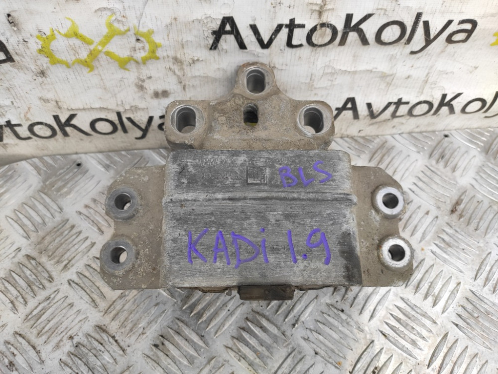 Подушка двигателя (опора) левая VW Caddy 1.9 tdi 2004-2010 (1K0199555Q) Ковель - зображення 1