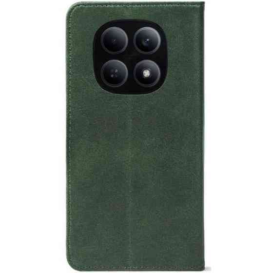 Чохол-книжка Crazy Horse Clasic для Xiaomi Redmi Note 15 5G/Poco M8 5G Dark Green (Strong) Харків