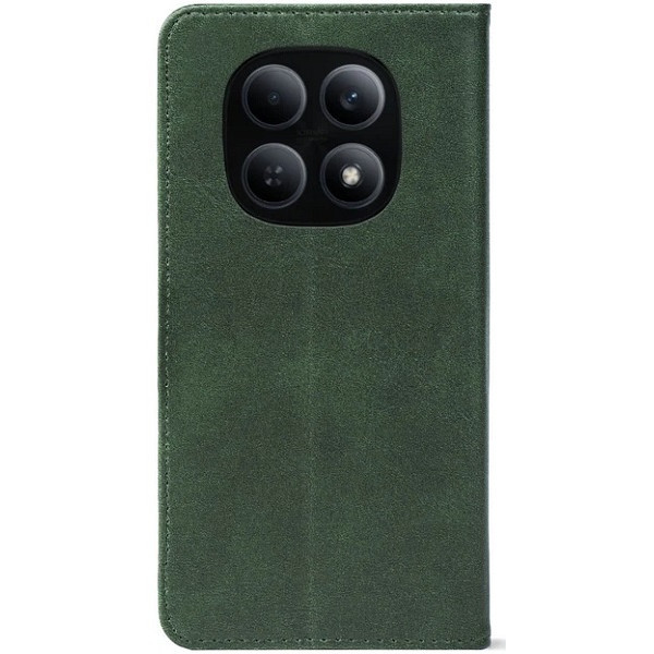 Чохол-книжка Crazy Horse Clasic для Xiaomi Redmi Note 15 5G/Poco M8 5G Dark Green (Strong) Харків - зображення 2