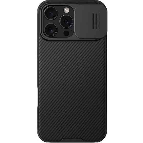 Карбоновая накладка Nillkin CamShield Pro Magnetic для Apple iPhone 16 Pro Max (6.9") Херсон