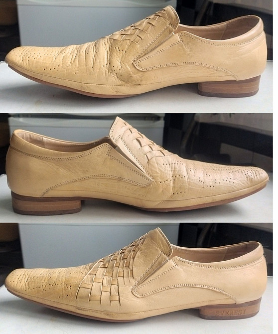 Туфлі-оксфорди шкіряні чоловічі Everest(45розмір)з плоским носком. Львов - изображение 4