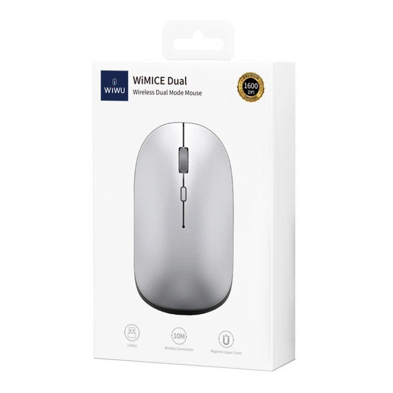 Беспроводная мышь WIWU WM110 Office Mouse (2.4G+Bluetooth) Херсон - зображення 5