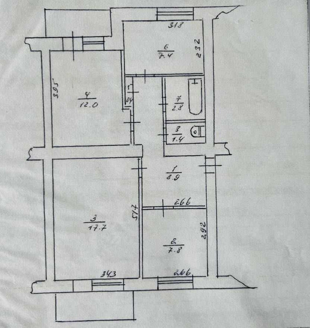 продажа 3-к квартира Броварский, Бровары, 45000 $ Бровары - изображение 11