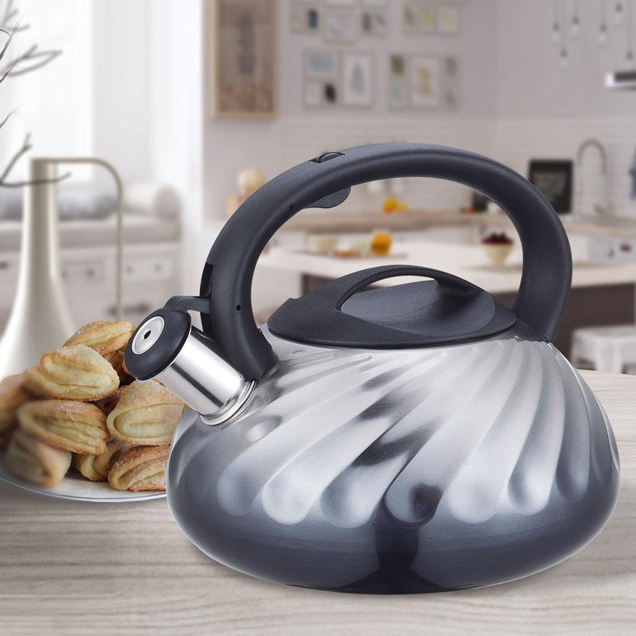 Чайник зі свистком Maestro MR-1321-Grey 3 л сірий Киев - изображение 1