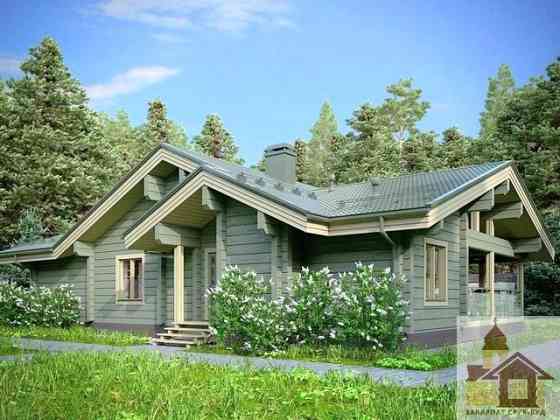 Купити зруб дерев’яного будинку «Верховіття» Одеса