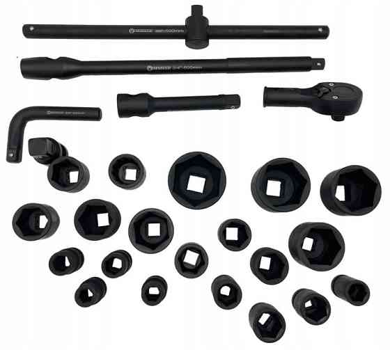 Набор инструмента 17-65мм 3/4'',1''  26 ед. STANDART (SJND3426) ST-3426HD Харків