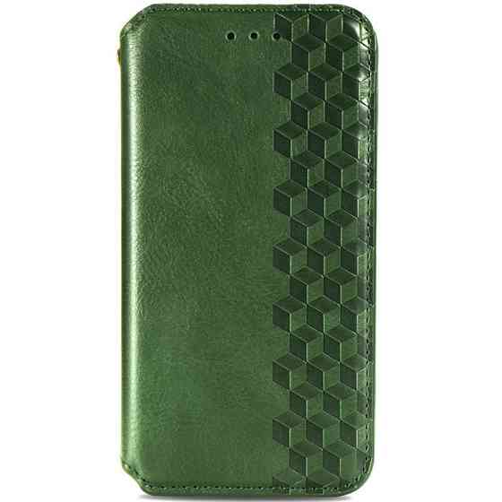 Кожаный чехол-книжка GETMAN Cubic (PU) для Samsung Galaxy A12 / M12 Херсон